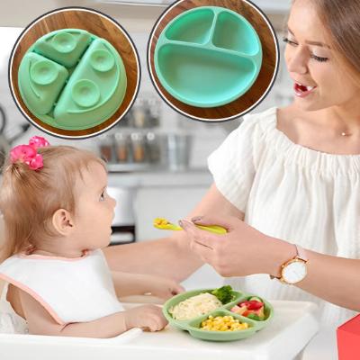 Assiette-Compartiment-Bebe-EN-silicone