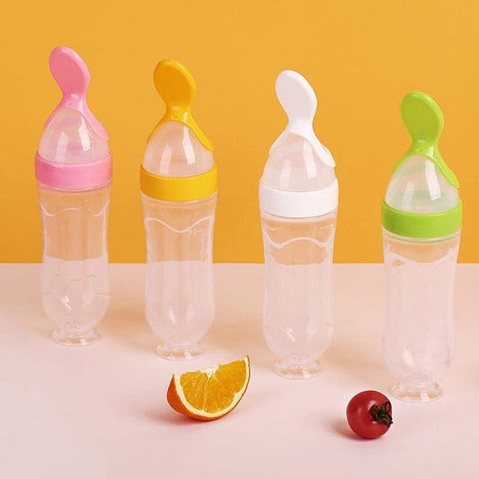 Biberon avec cuillère pour nouveau-né | EasyBottle™ - Univer des tout petit