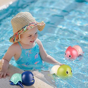 funtoys : Lot de 5 jouets de bain amusant pour bébé - Univer des tout petit