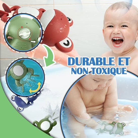 jouet-de-bain-tortue-non toxique